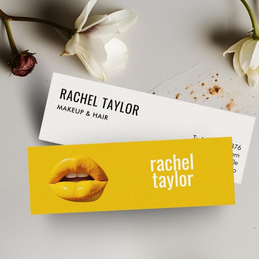 イエローリップモダンプロフェッショナル スキニー名刺