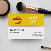 イエローリップモダンプロフェッショナル スキニー名刺