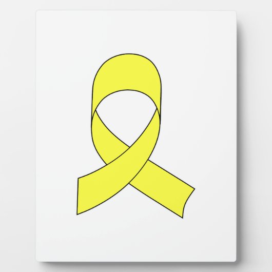 イエローリボンスケッチ フォトプラーク (正面)