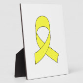 イエローリボンスケッチ フォトプラーク (側面)