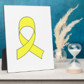 イエローリボンスケッチ フォトプラーク (側面)