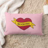 イエローリボンピンク本国のハート ランバークッション (ブランケット)