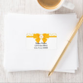 イエローリボンモノグラム ラベル (インサイチュ)