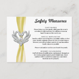 イエローリボン シルバースワン 安全対策 エンクロージャーカード