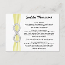 イエローリボン ダイヤモンド インフィニティ 安全対策