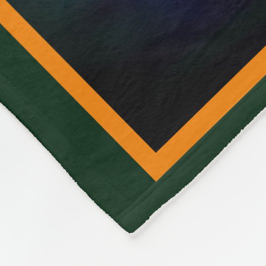 イエローリリー花の抽象芸術 パーソナライズされた フリースブランケット (角)