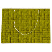 イエローリンカーンログズ抱き枕 ラージペーパーバッグ (正面)