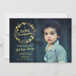 イエローリースファースト・ホリー・コミューン 招待状