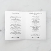 イエローリース祝の生活葬式プログラム プログラム (内部)