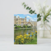 イエローリーズ・キャッスル,ケント,イングランドの花 ポストカード (スタンド正面)