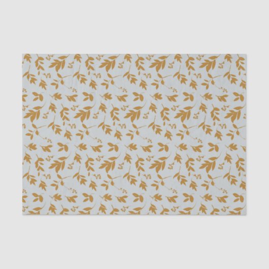 イエローリーフェイスブランチティッシュペーパー 薄葉紙 (正面)