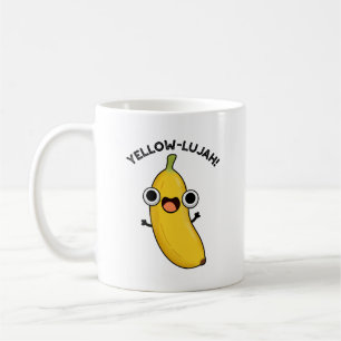 イエロールジャバナナプおもしろいン コーヒーマグカップ