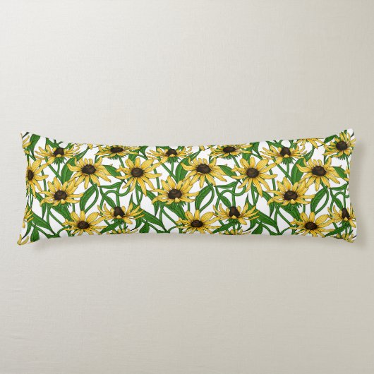 イエロールドベキア（白） ボディピロー (正面)