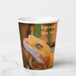イエローレオパードGecko 紙コップ