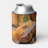 イエローレオパードGecko 缶クーラー (缶正面)