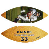 イエローレザープリントチームプレーヤー番号写真 アメリカンフットボール (パネル)
