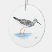 イエローレッグ セラミックオーナメント (左)