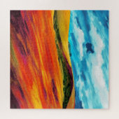 イエローレッドヒルズ ジグソーパズル (横)