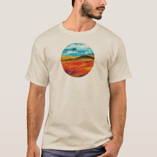イエローレッドヒルズ Tシャツ