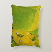 イエローレッドブド葉ズ アクセントクッション (裏面(縦))