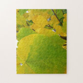 イエローレッドブド葉ズ ジグソーパズル (縦)