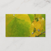 イエローレッドブド葉ズ 名刺 (裏面)