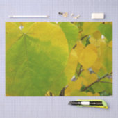 イエローレッドブド葉ズ 薄葉紙 (クラフト)