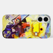 イエローレッドブルーカンディンスキー絵画抽象芸術 Case-Mate iPhoneケース (裏面 (横))