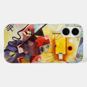 イエローレッドブルーカンディンスキー絵画抽象芸術 Case-Mate iPhoneケース (裏面 (横))