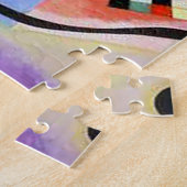 イエローレッドブルーバイバシリーカンディンスキー ジグソーパズル (側面)