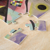 イエローレッドブルーバイワッシリーカンディンスキー ジグソーパズル (側面)