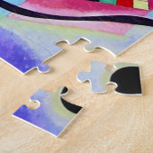 イエローレッドブルーワシリーカンディンスキー ジグソーパズル (側面)