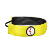 イエローレッド稲妻ボルトスーパーヒーローハロウィーン アスレチックヘッドバンド (左)