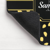 イエローレディバグ マウスパッド (コーナー)