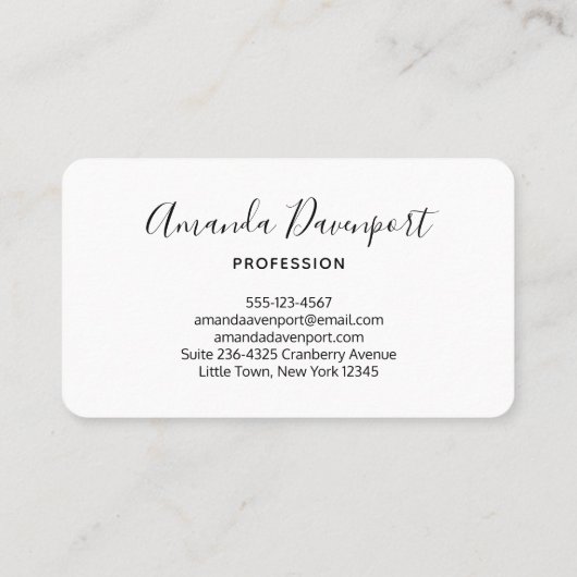 イエローレモンとグリーンライムフルーツパターン 名刺 (裏面)