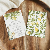 イエローレモンアマルフィコーストリハーサルディナー 招待状