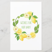 イエローレモンシトラスフローラベビーウィズカード (裏面)