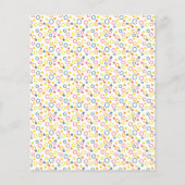 イエローレモンストライプピンク紙 (裏面)