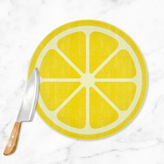 イエローレモンスライス柑橘系キッチンカットボード カッティングボード
