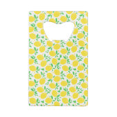 イエローレモンズクレジットカードボトルオープナー クレジットカード栓抜き (裏面)