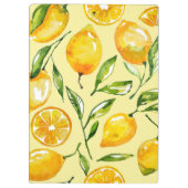 イエローレモンフルーツ | Fruit Clipboard クリップボード (裏面)