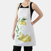 イエローレモンモノグラム エプロン (インサイチュ)