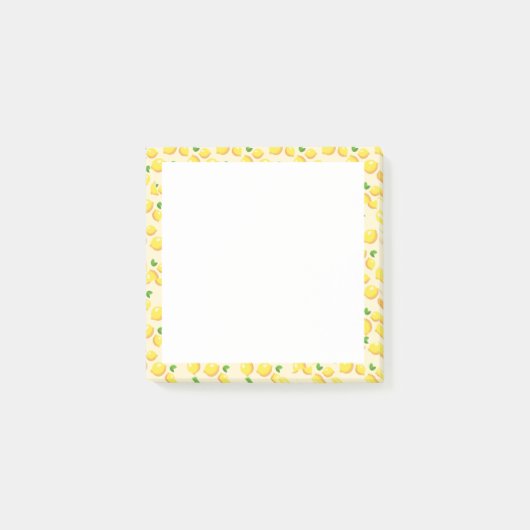 イエローレモン枠付きPost it Notes ポストイット (正面)