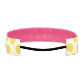 イエローレモン アスレチックヘッドバンド (裏面)