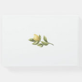 イエローレモン アマルフィーコースト ブライダルシャワー ゲストブック (裏面)