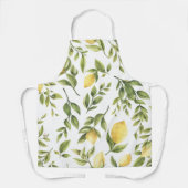 イエローレモン ソレント メディテラニアン ブライダルシャワー エプロン (正面)