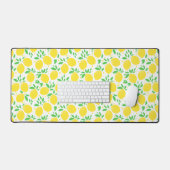 イエローレモン デスクマット (キーボード&マウス)