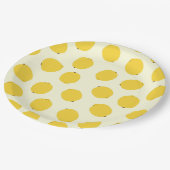 イエローレモン ペーパープレート (アングル)