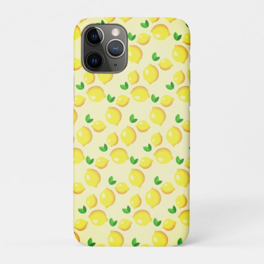 イエローレモンiPhoneケース Case-Mate iPhoneケース (裏)