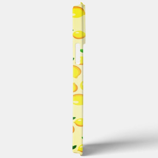 イエローレモンiPhoneケース Case-Mate iPhoneケース (裏面 / 右)